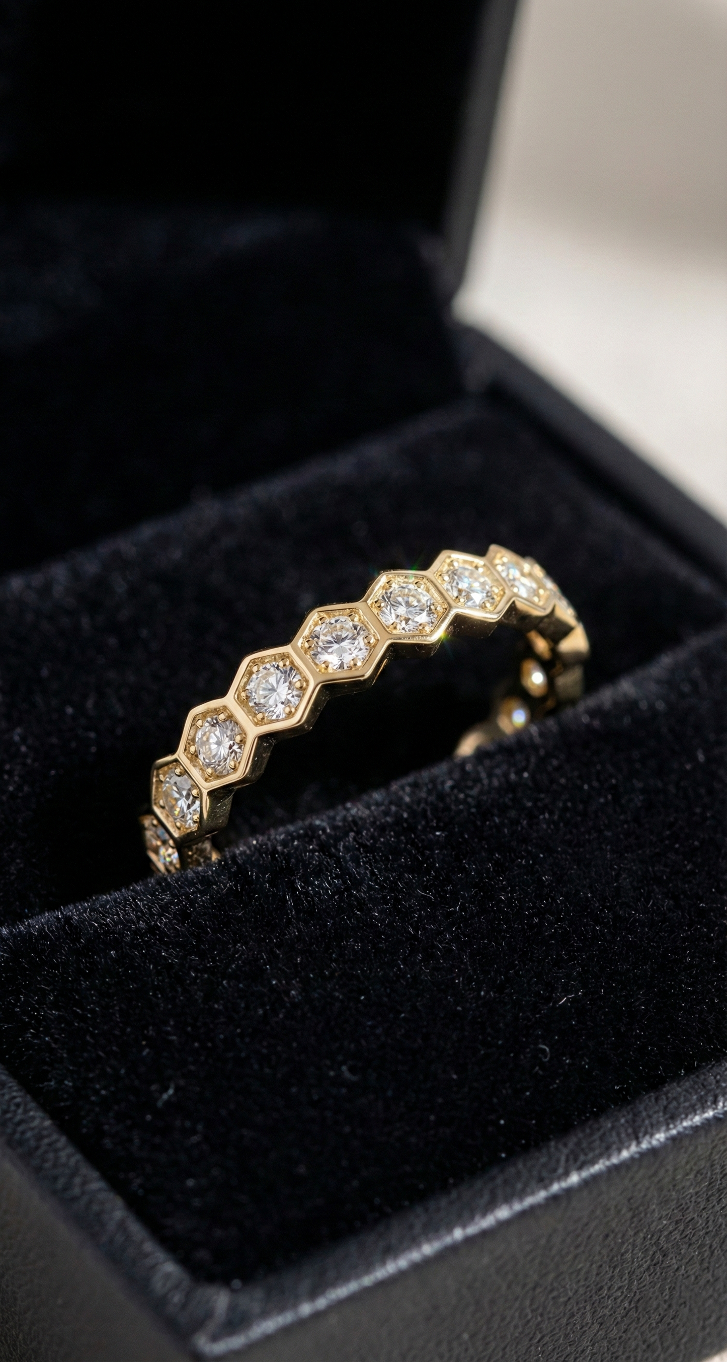 Hexa Hours Ring