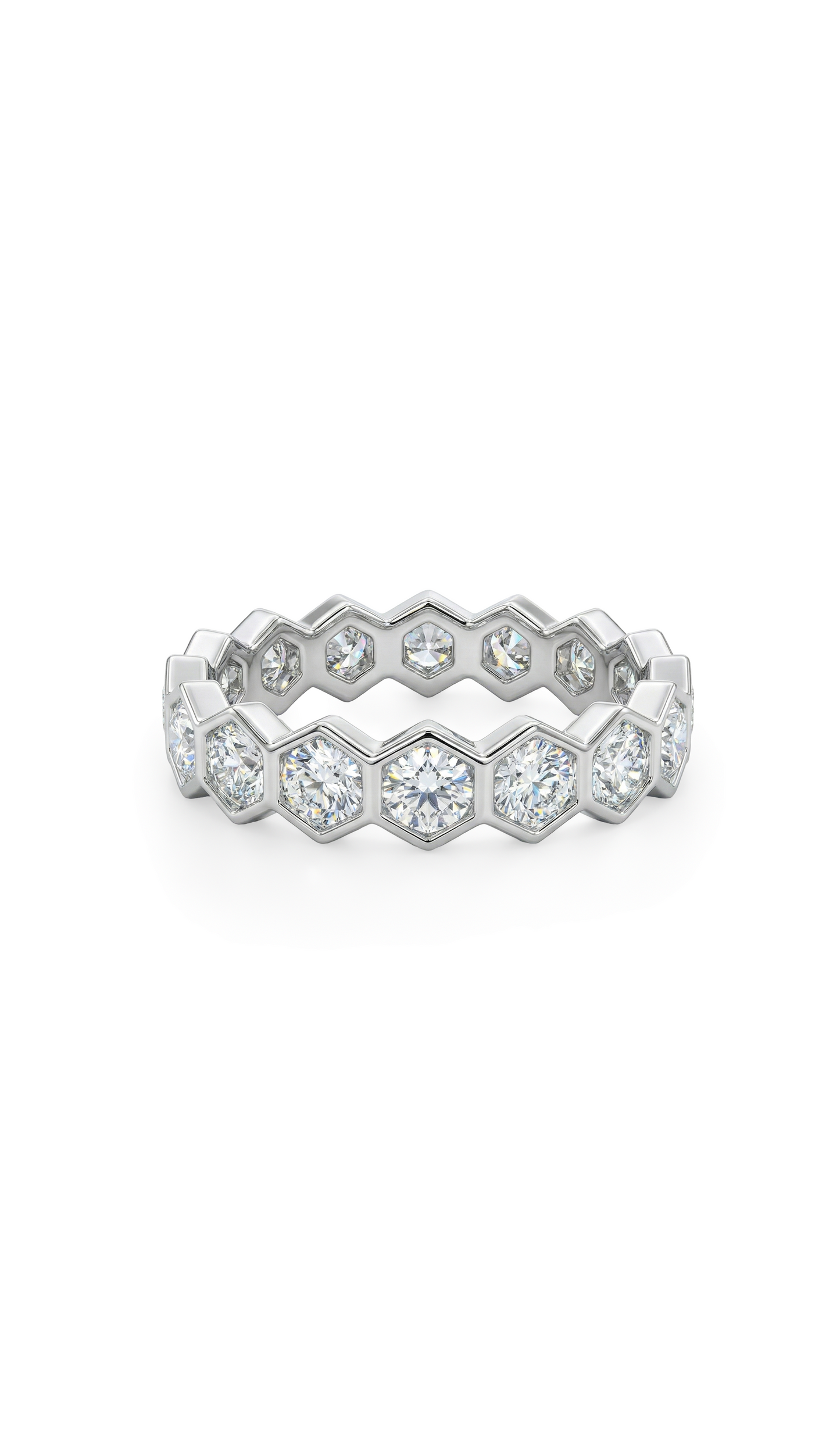 Hexa Hours Ring