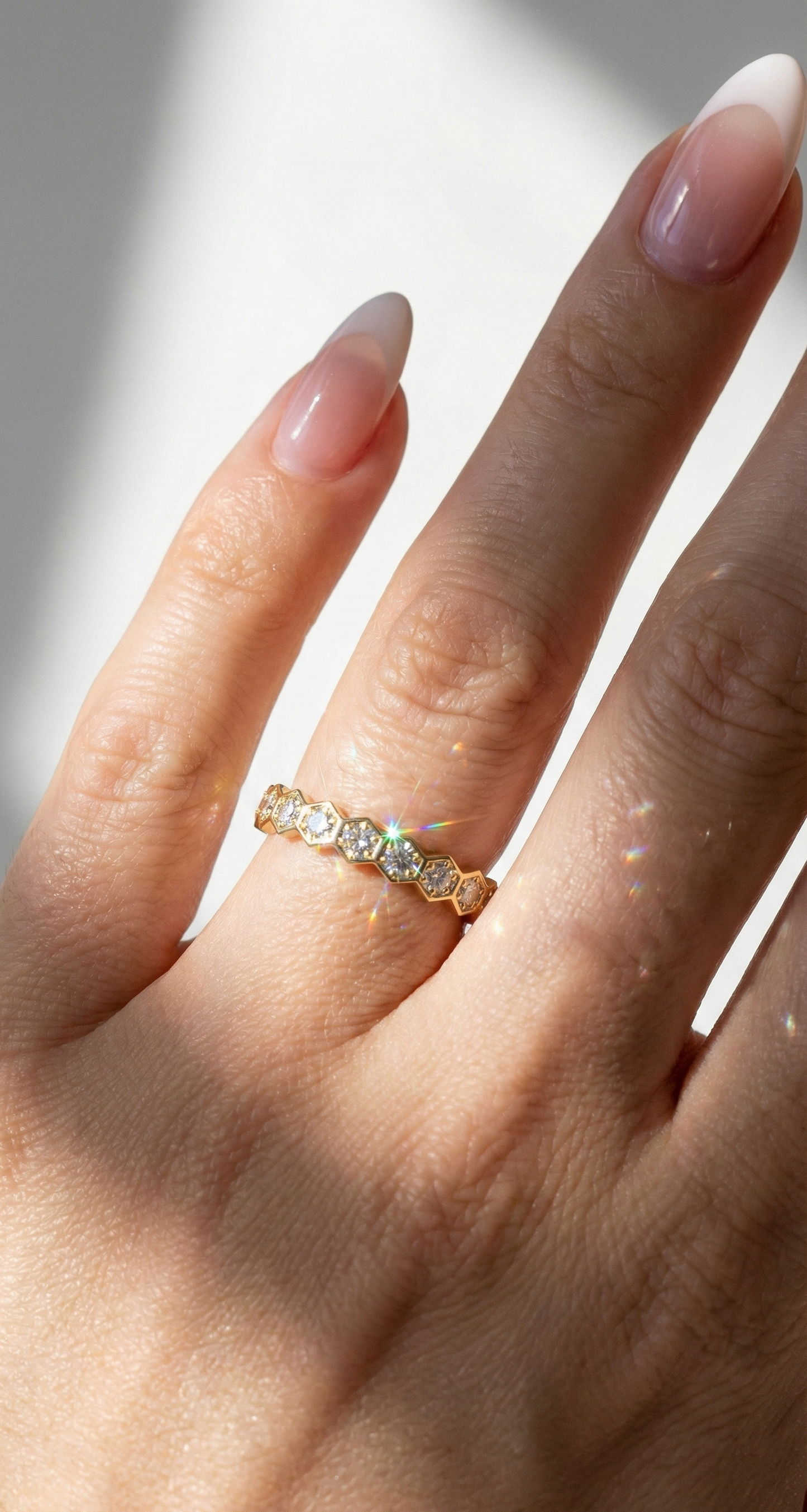Hexa Hours Ring