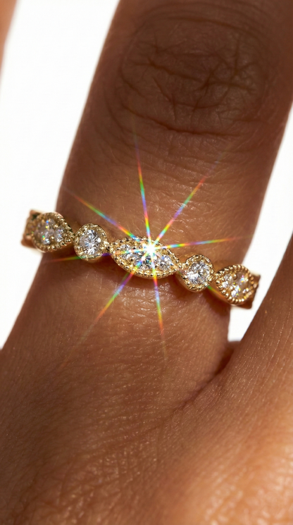 Glacial Stars Ring