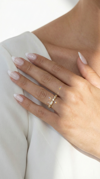 Glacial Stars Ring