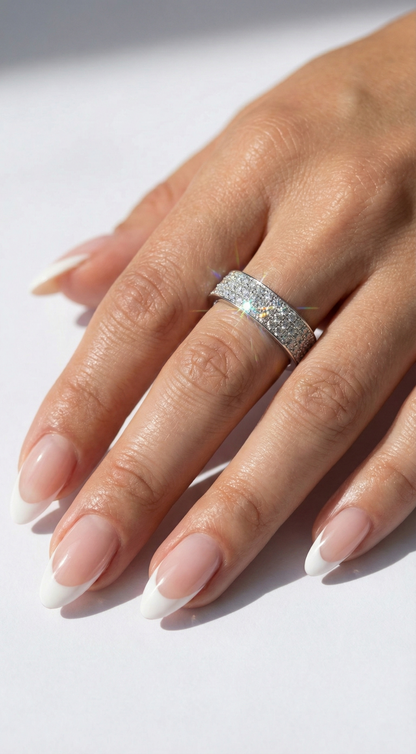 Serene Halo Ring