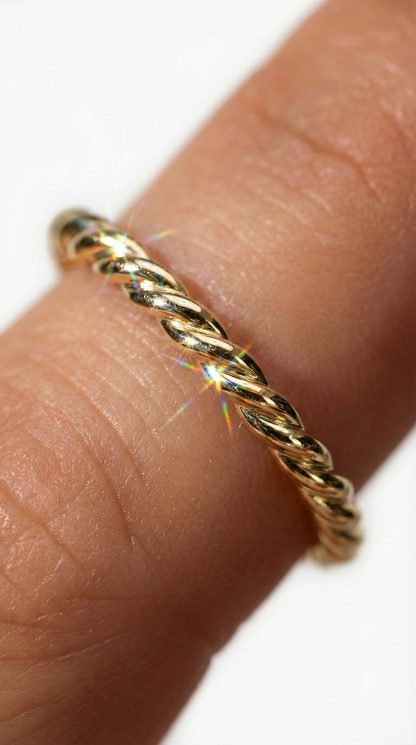 Lunar Loop Ring