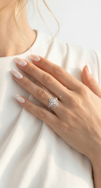 Clover Elegance Ring