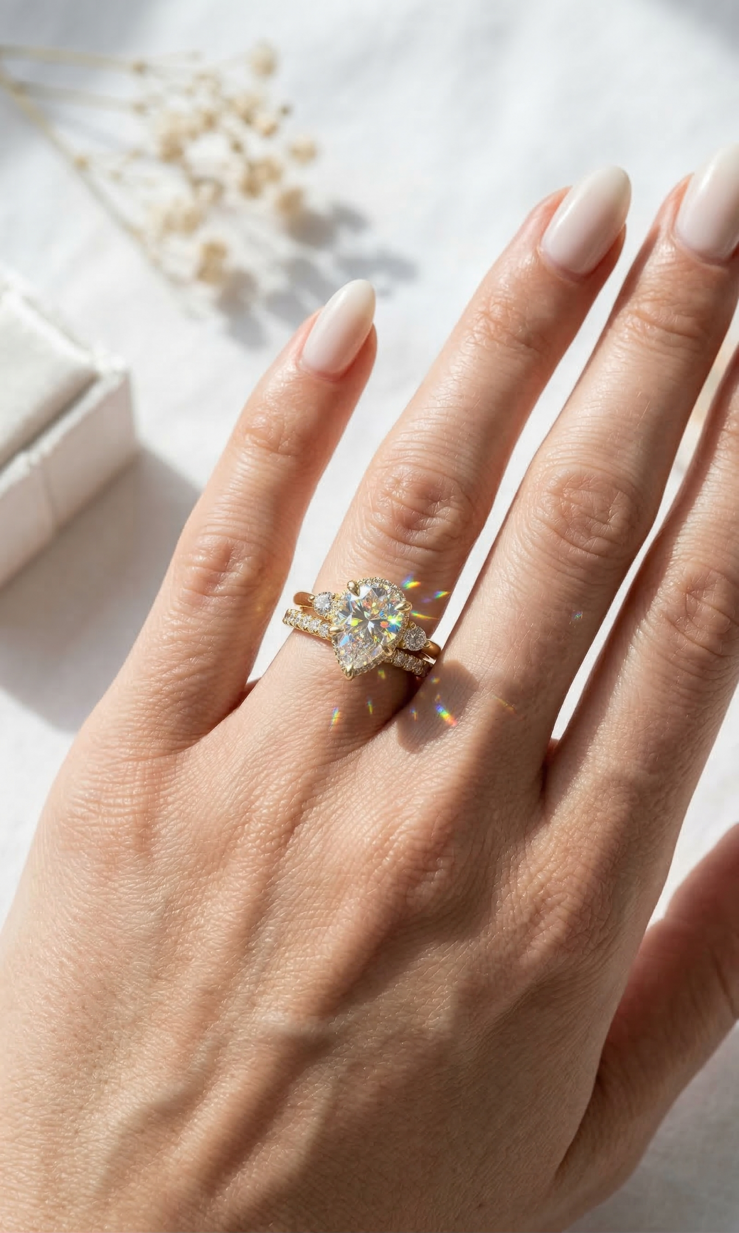 Ethereal Comet Ring