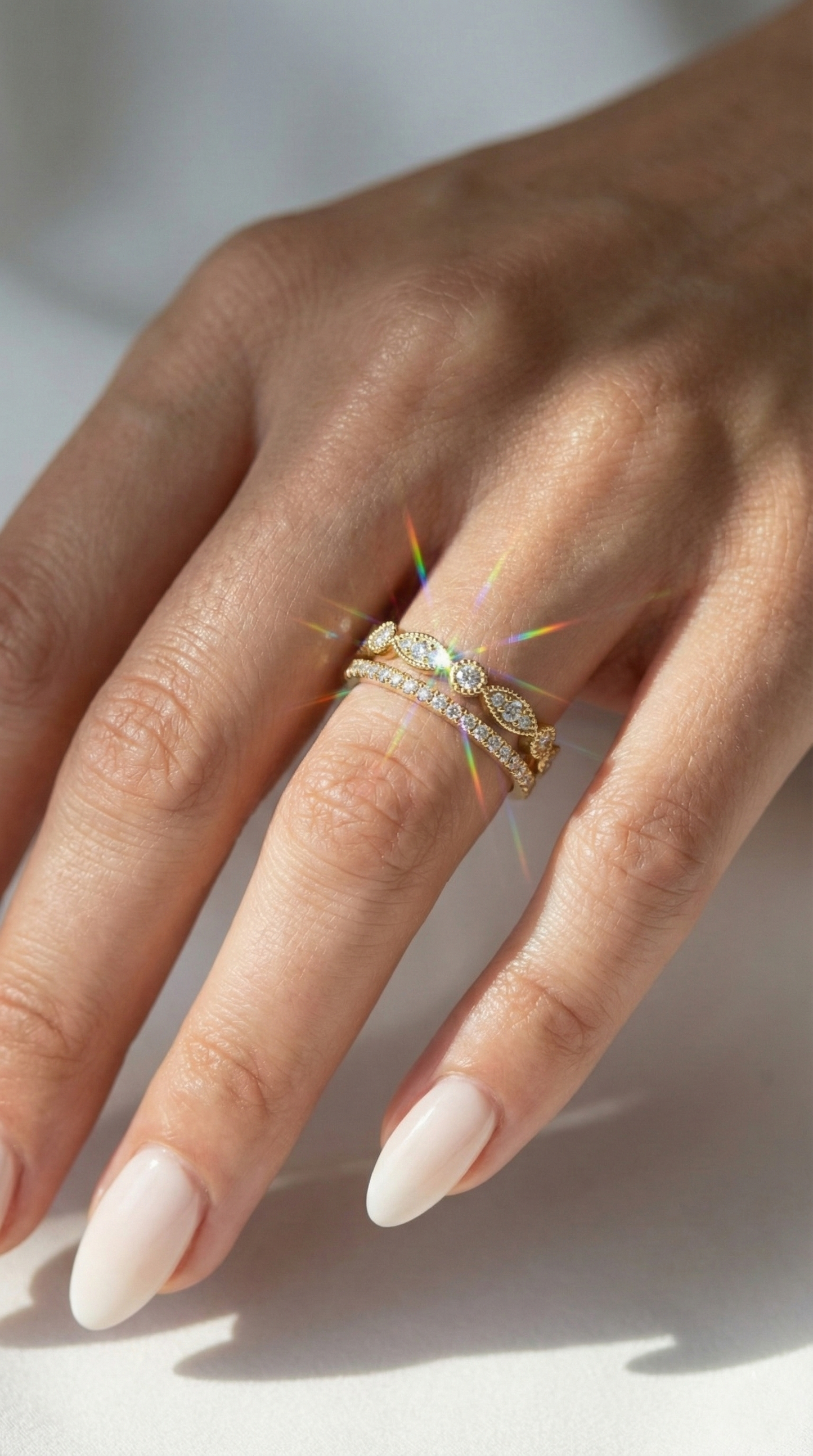 Glacial Stars Ring