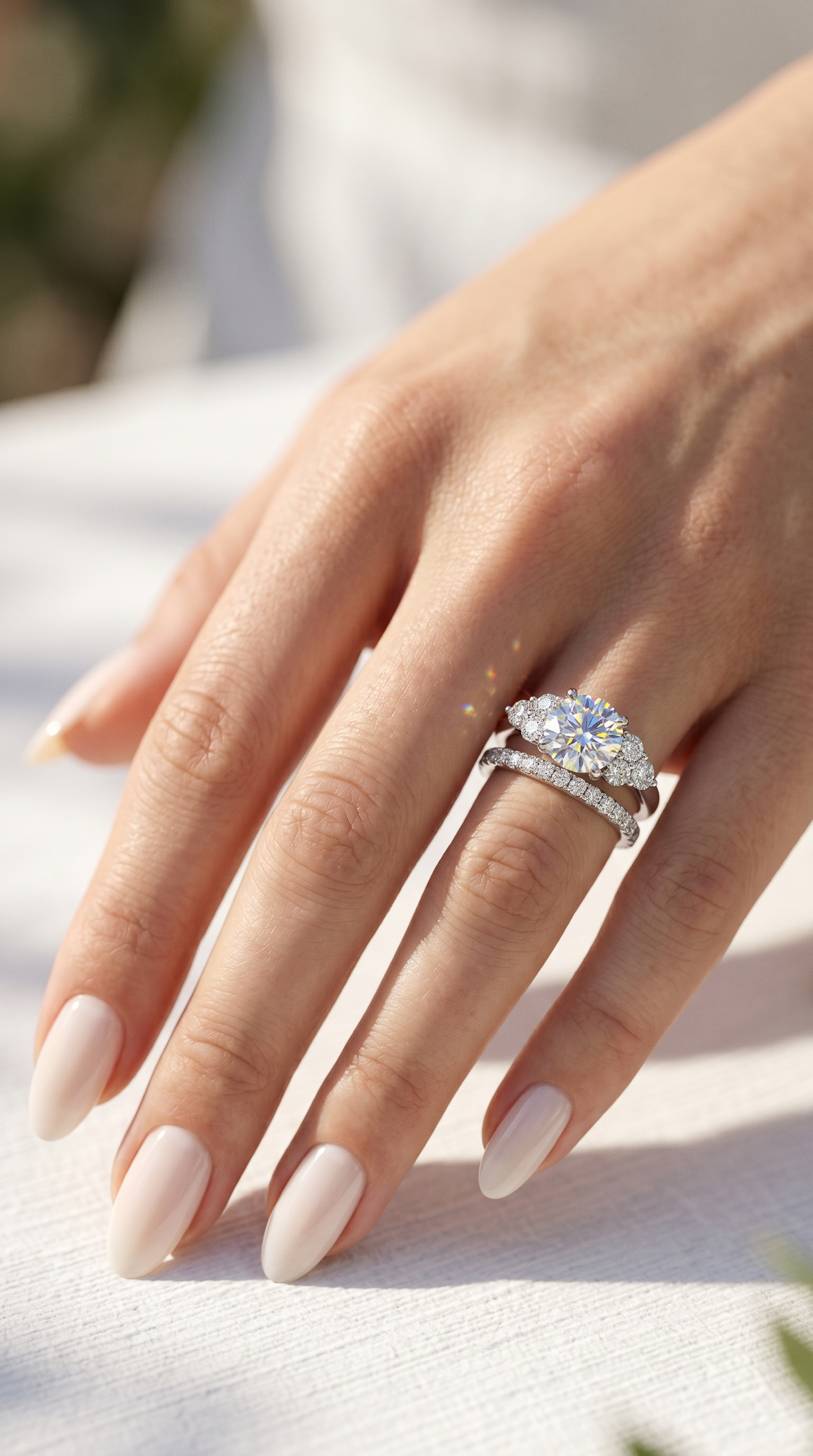 Diamond Solstice Ring