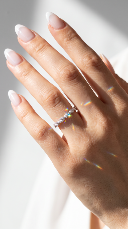 Celestial Swirl Ring
