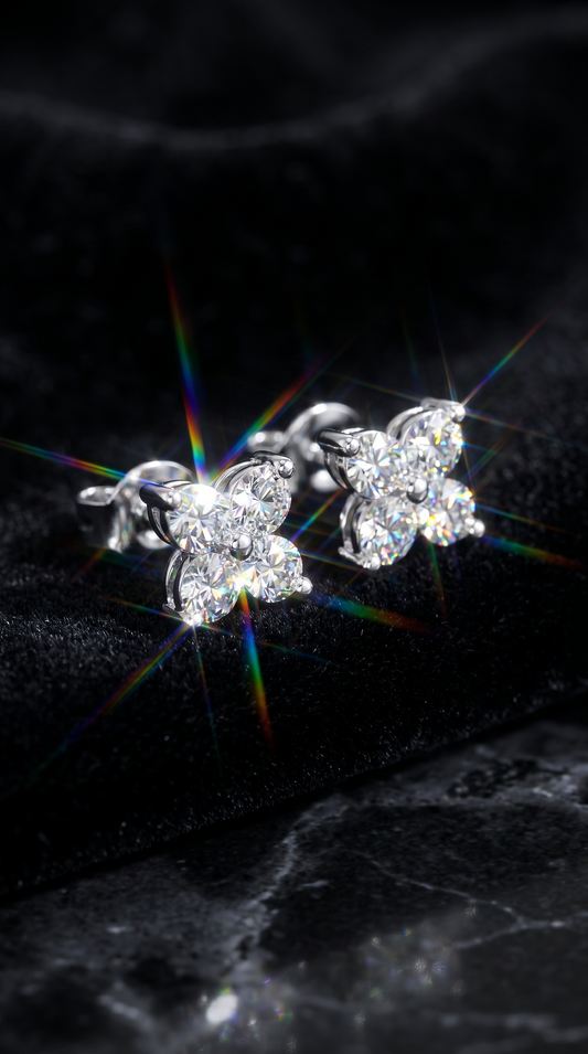 Celestial Clover Earrings