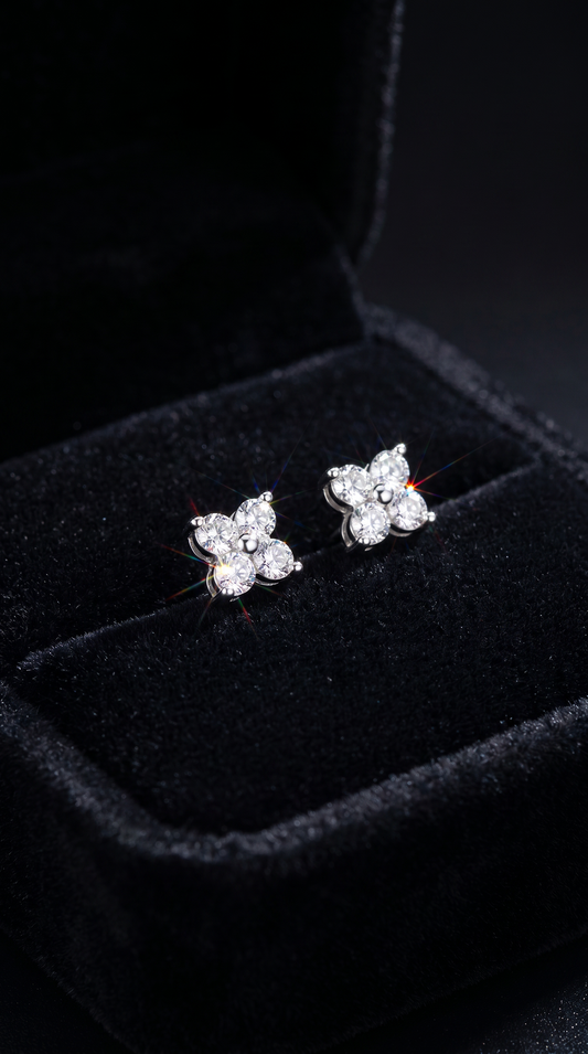 Celestial Clover Earrings