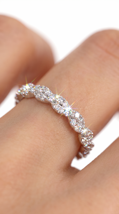 Celestial Swirl Ring