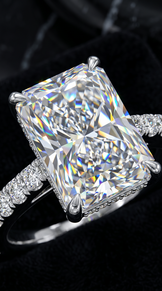Glimmering Galaxy Ring
