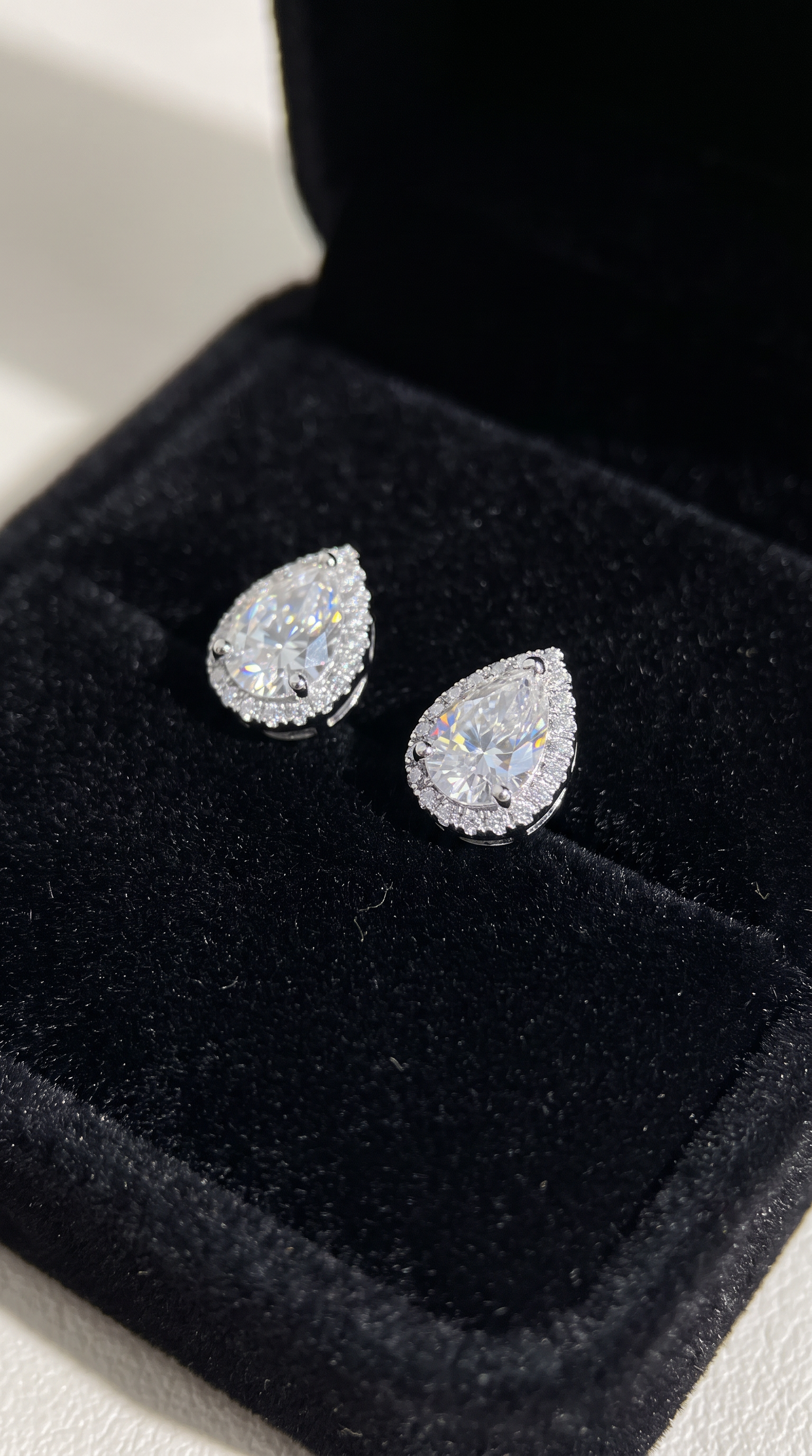 Comet Halo Earrings