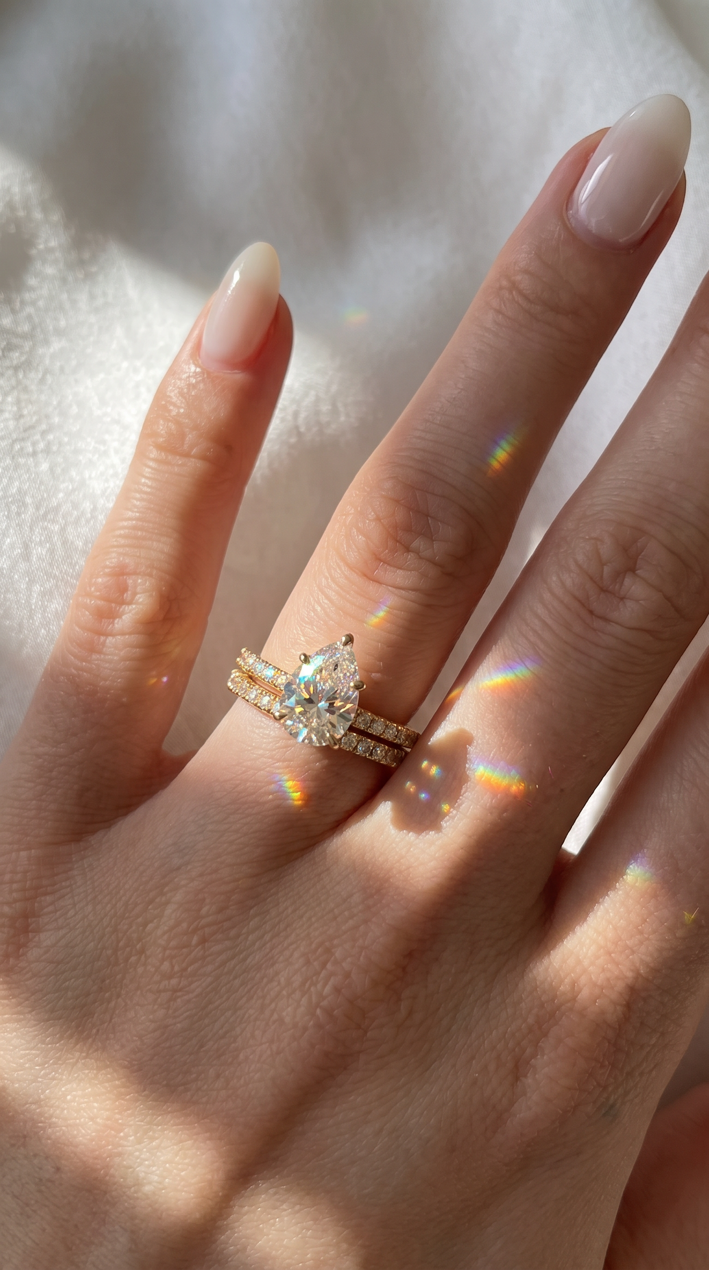 Comet Trail Ring Gold