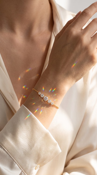Constellation Glow Bracelet Gold