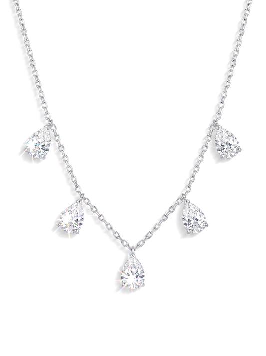 Crystal Rainfall Necklace