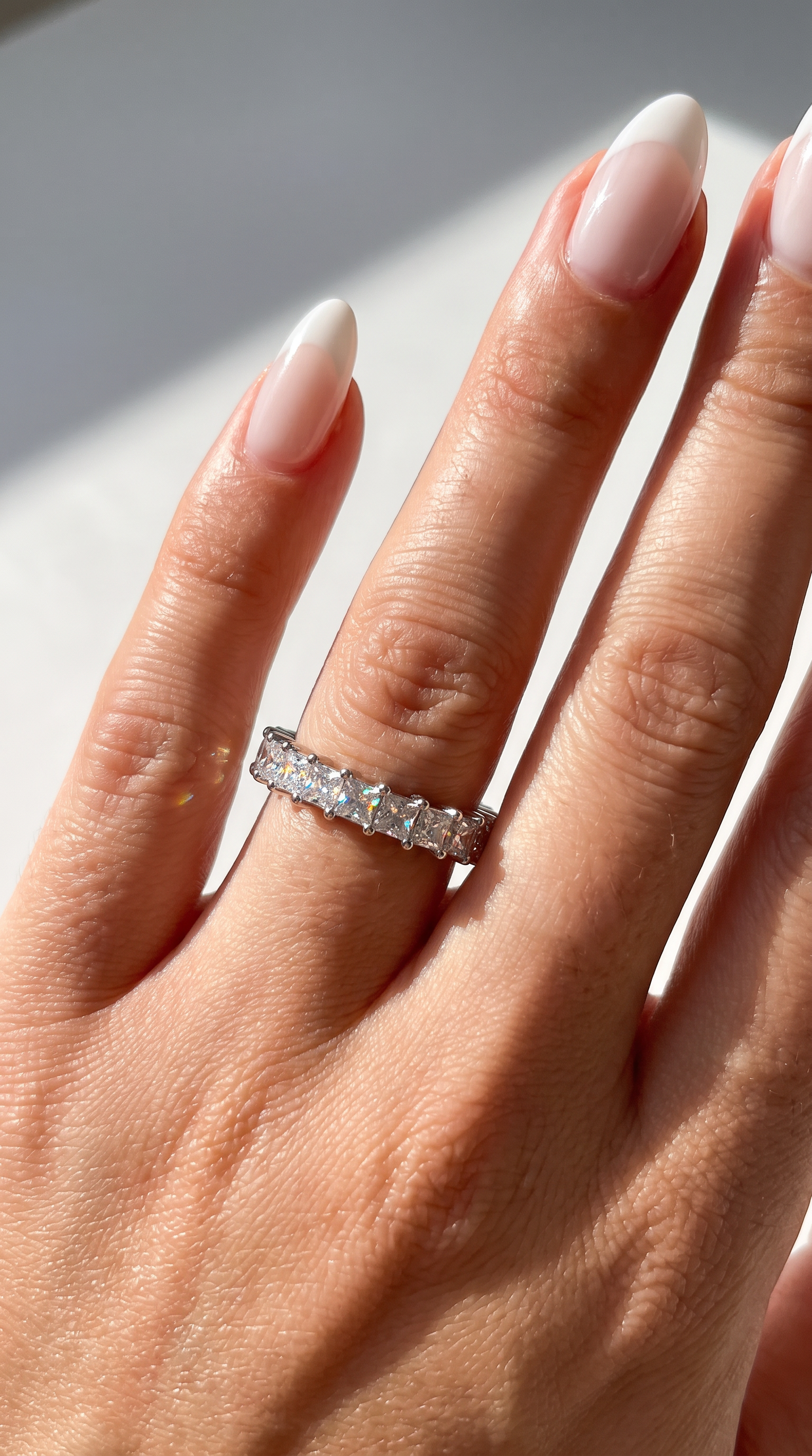 Glacier Eternity Ring