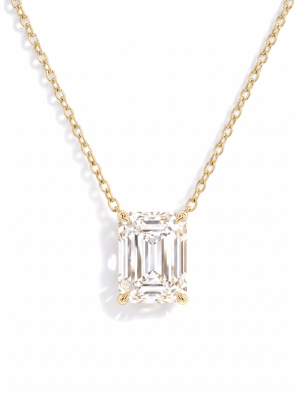 Iceberg Radiance Necklace Gold