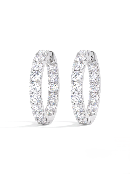 Infinite Sparkle Hoops