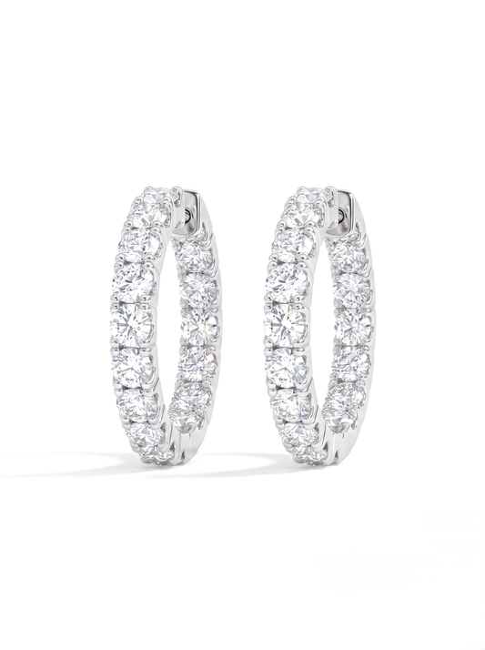 Infinite Sparkle Hoops