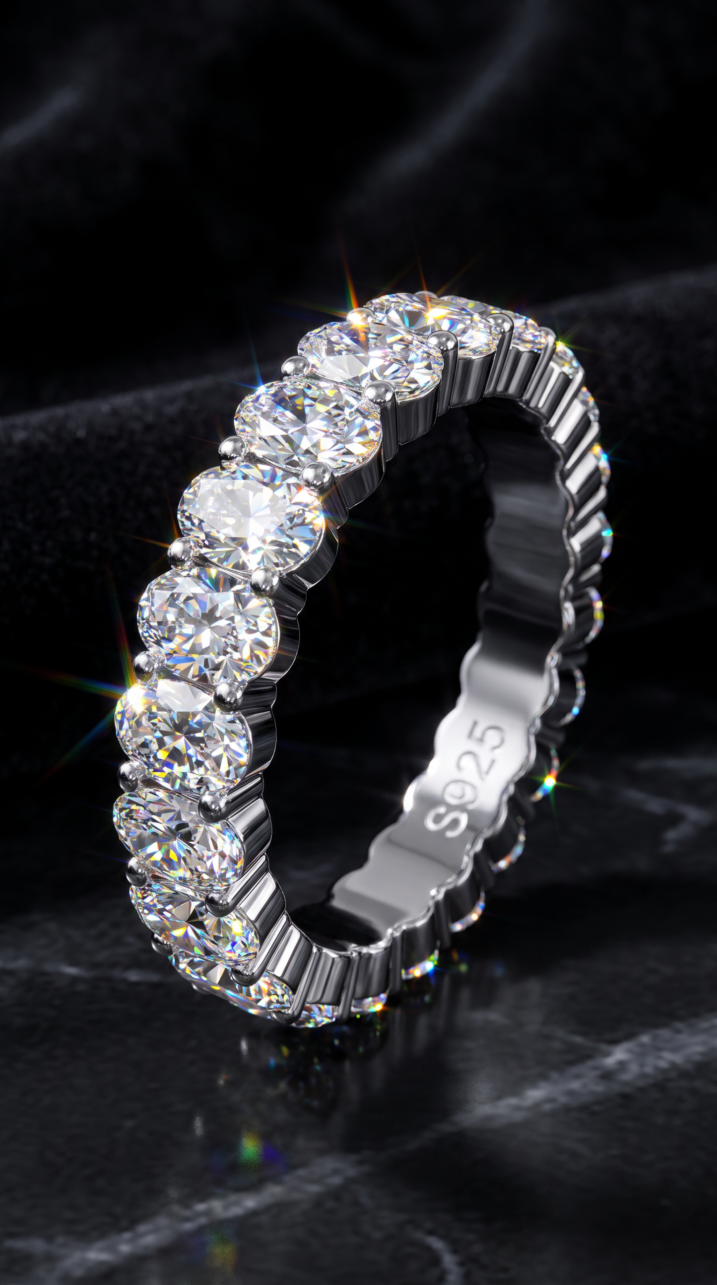 Luna Eternity Ring