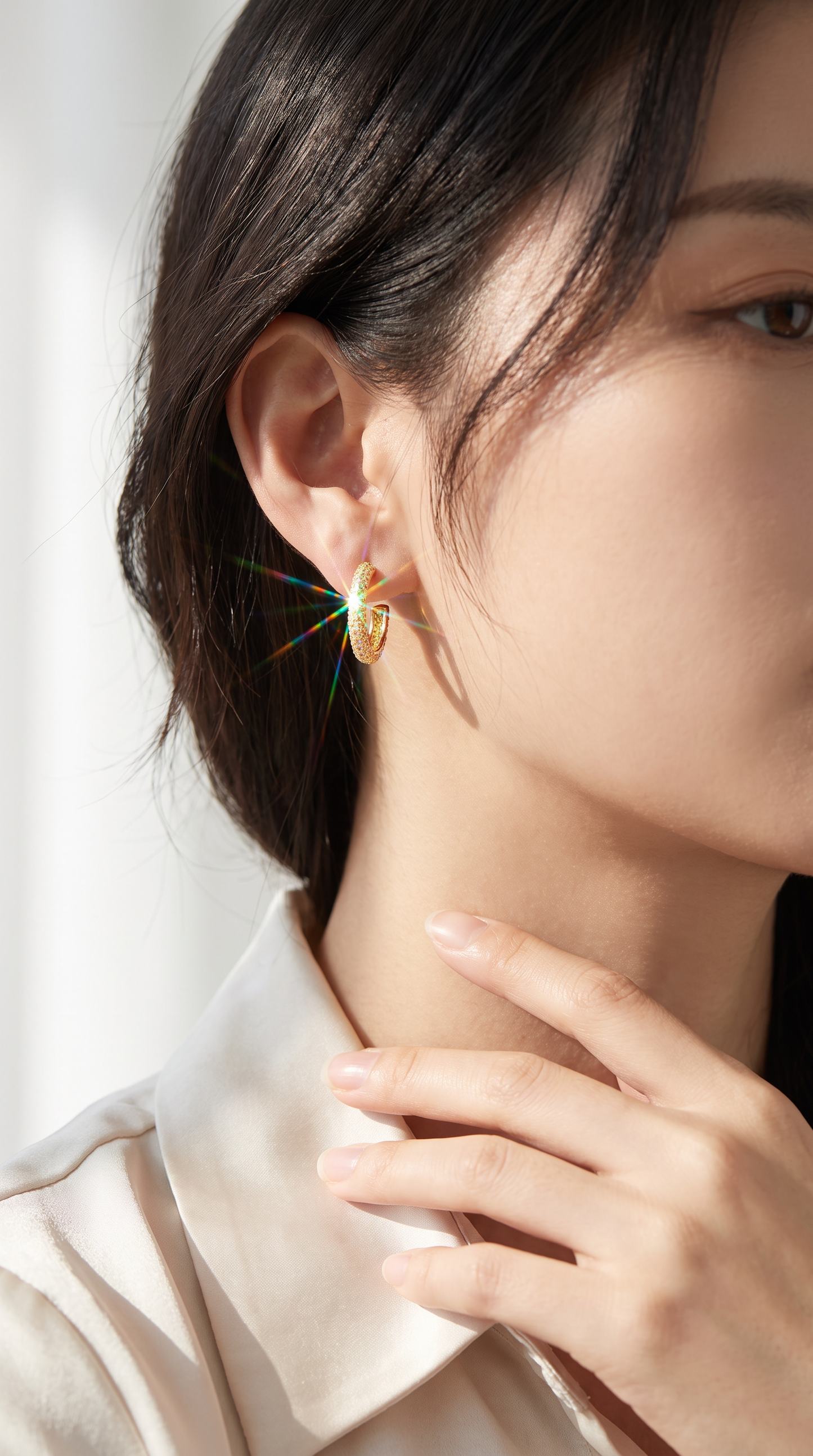 Milky Way Hoops Gold