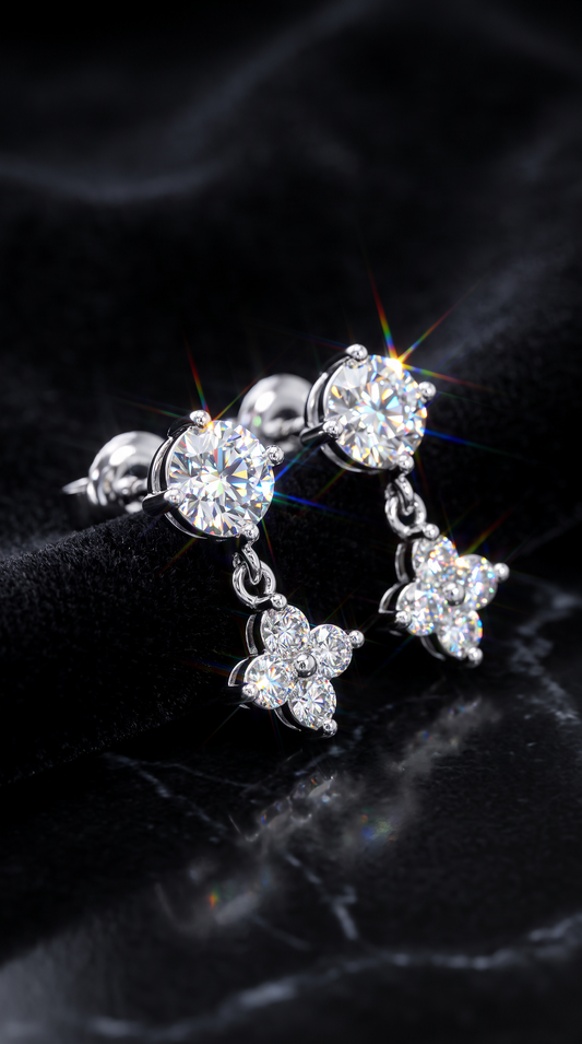 Night Sky Drop Earrings