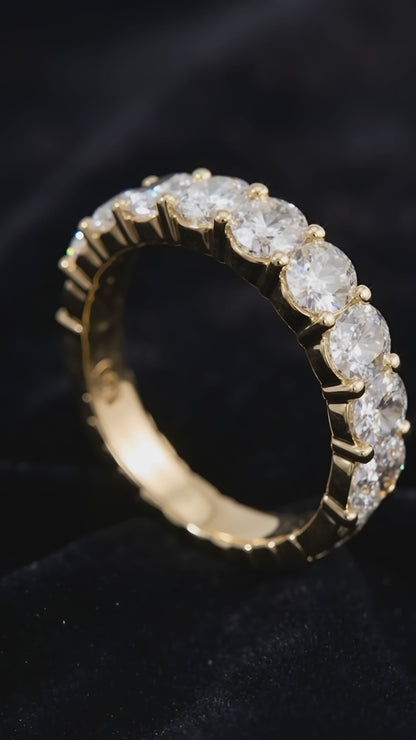 Moonstone Orbit Ring
