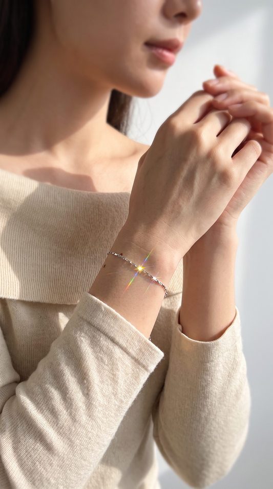 Silver Lining Bracelet