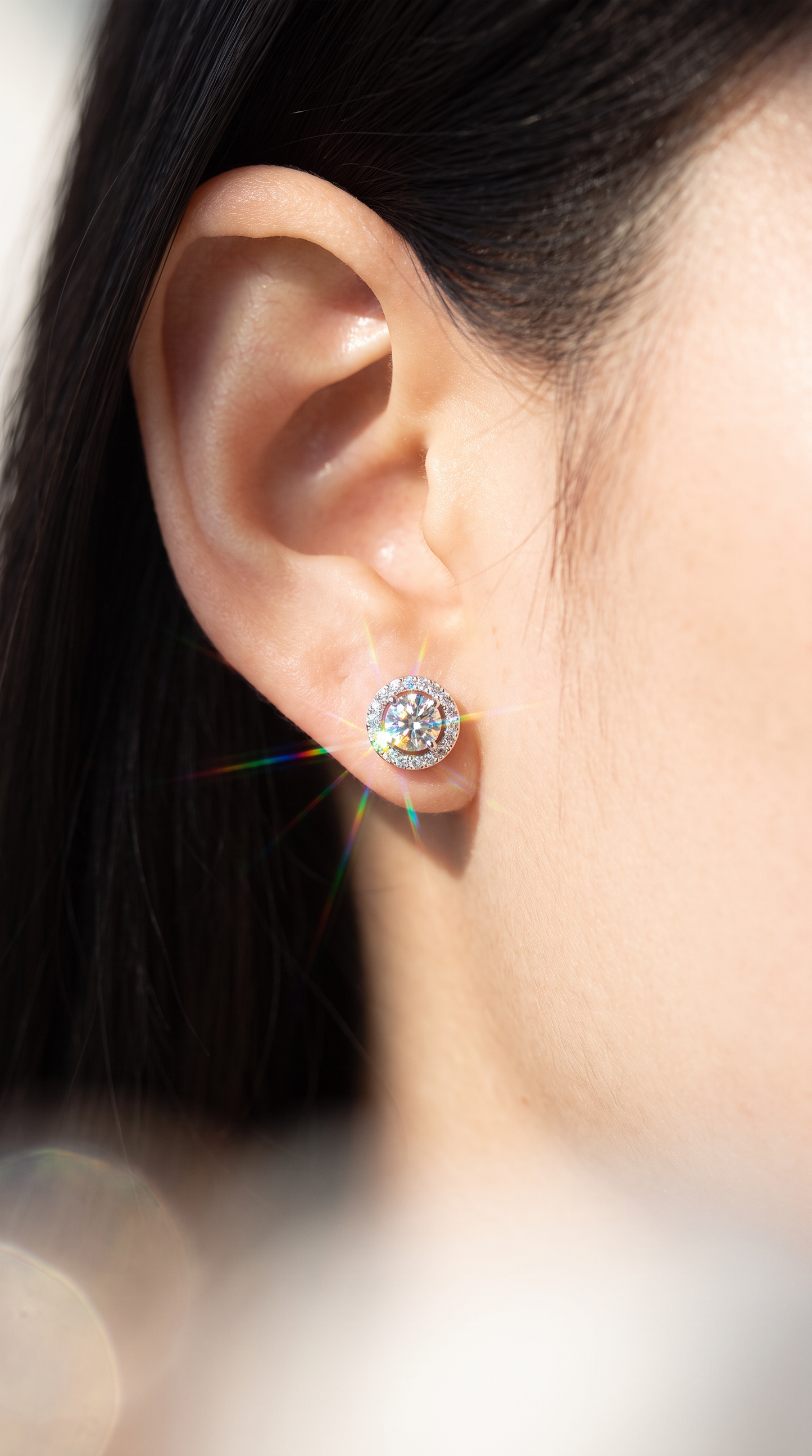 Solar Halo Earrings