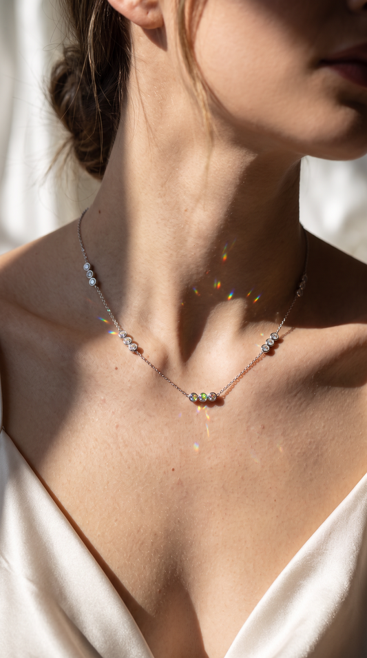 Triple Orbit Necklace