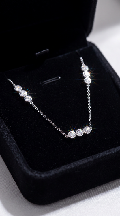 Triple Orbit Necklace