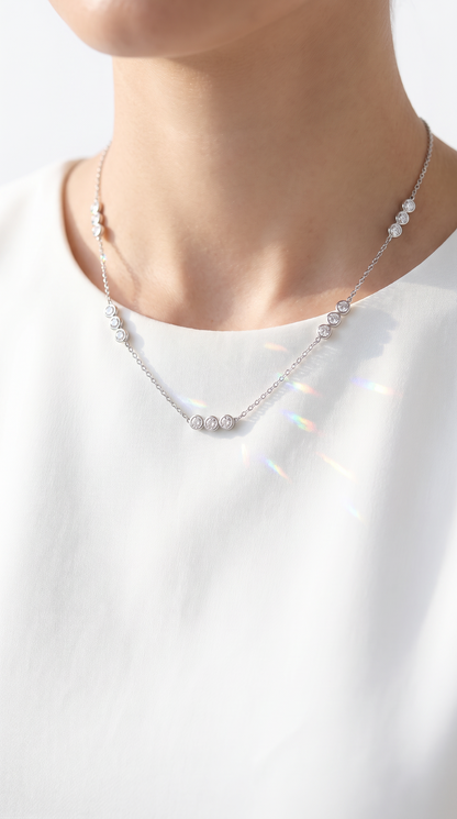 Triple Orbit Necklace