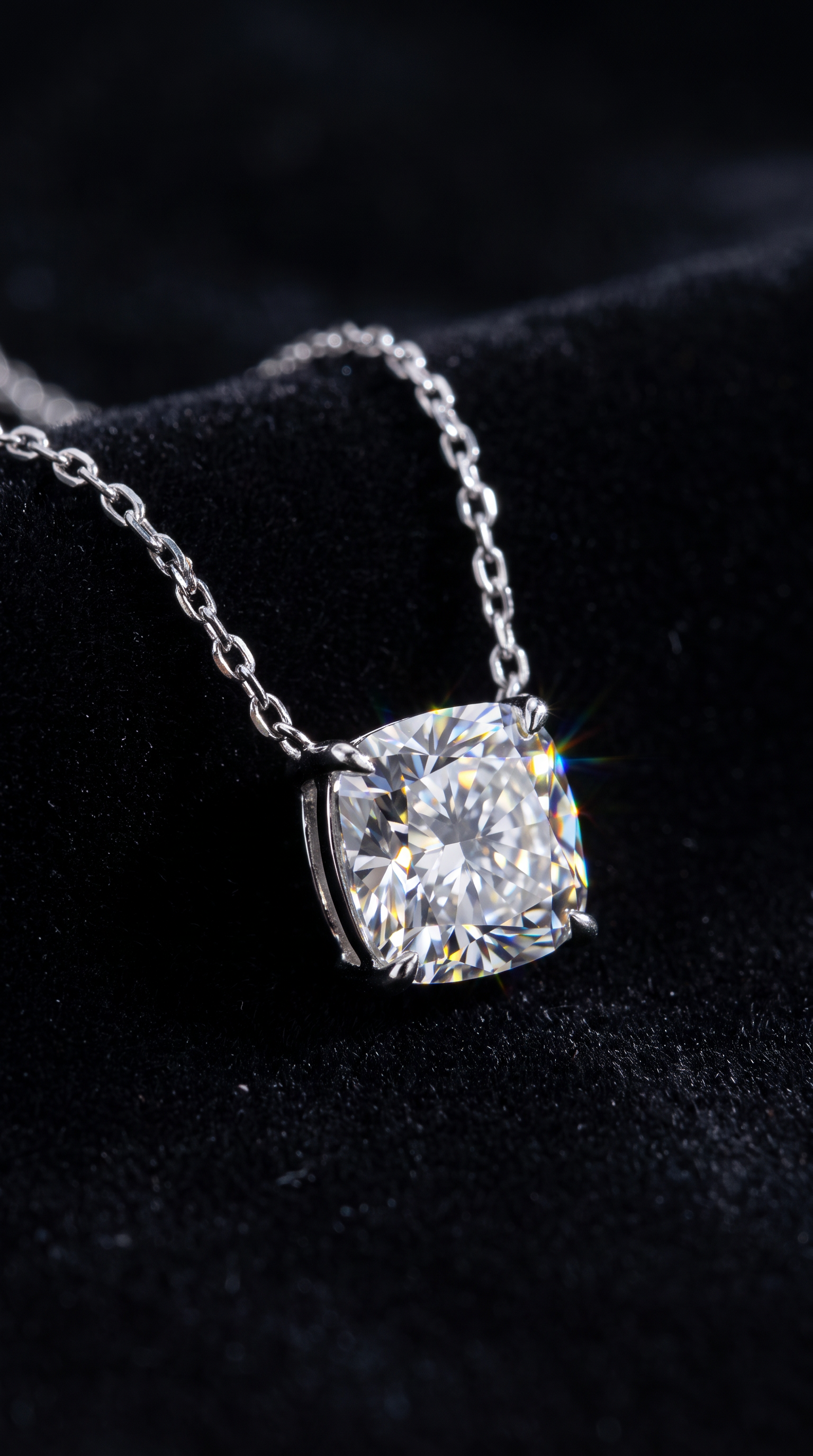 Velvet Cushion Necklace